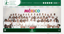 Desktop Screenshot of ampicancun.com